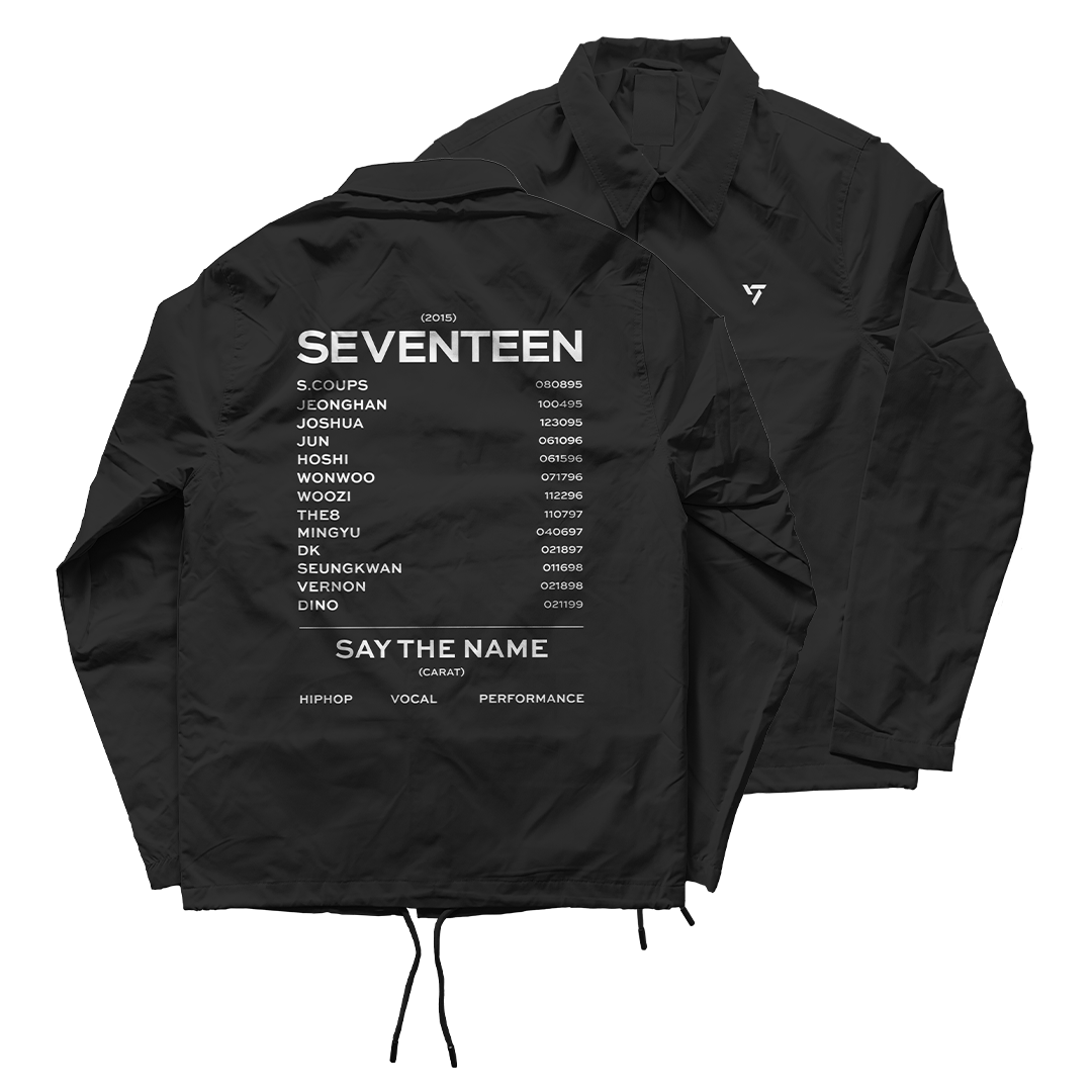 PRE-ORDER | SVT Members Coach Jacket