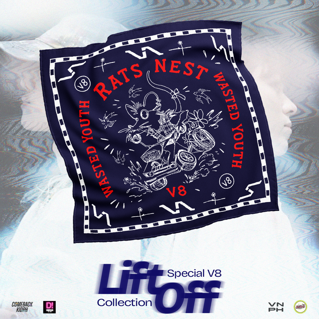 PRE-ORDER | V8 Rats Nest Bandana