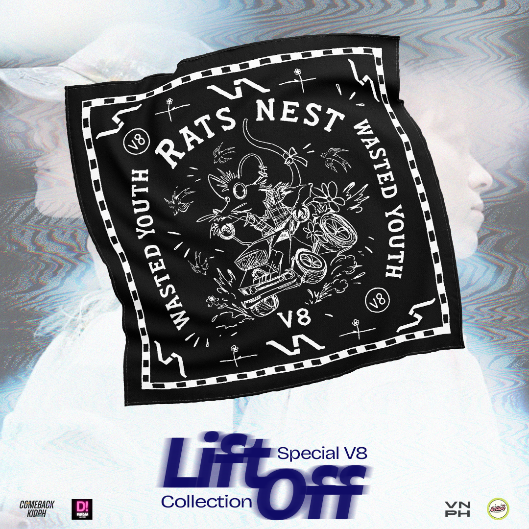 ON HAND | V8 Rats Nest Bandana