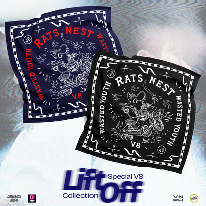 PRE-ORDER | V8 Rats Nest Bandana