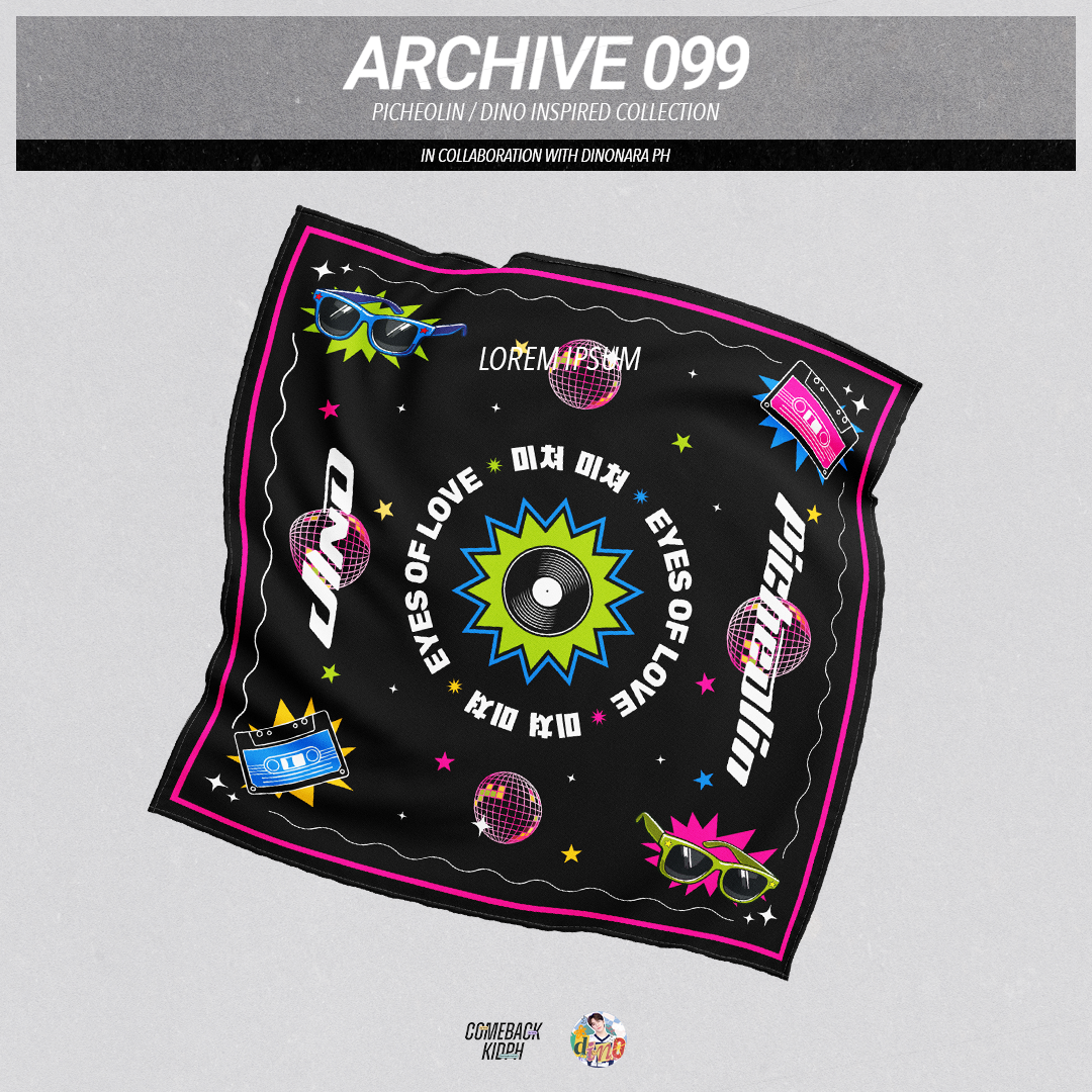 PRE-ORDER | Picheolin Eyes of Love Bandana