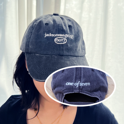 PRE-ORDER | GOT7 Acid Washed Bias Caps