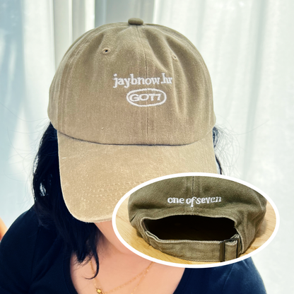 PRE-ORDER | GOT7 Acid Washed Bias Caps