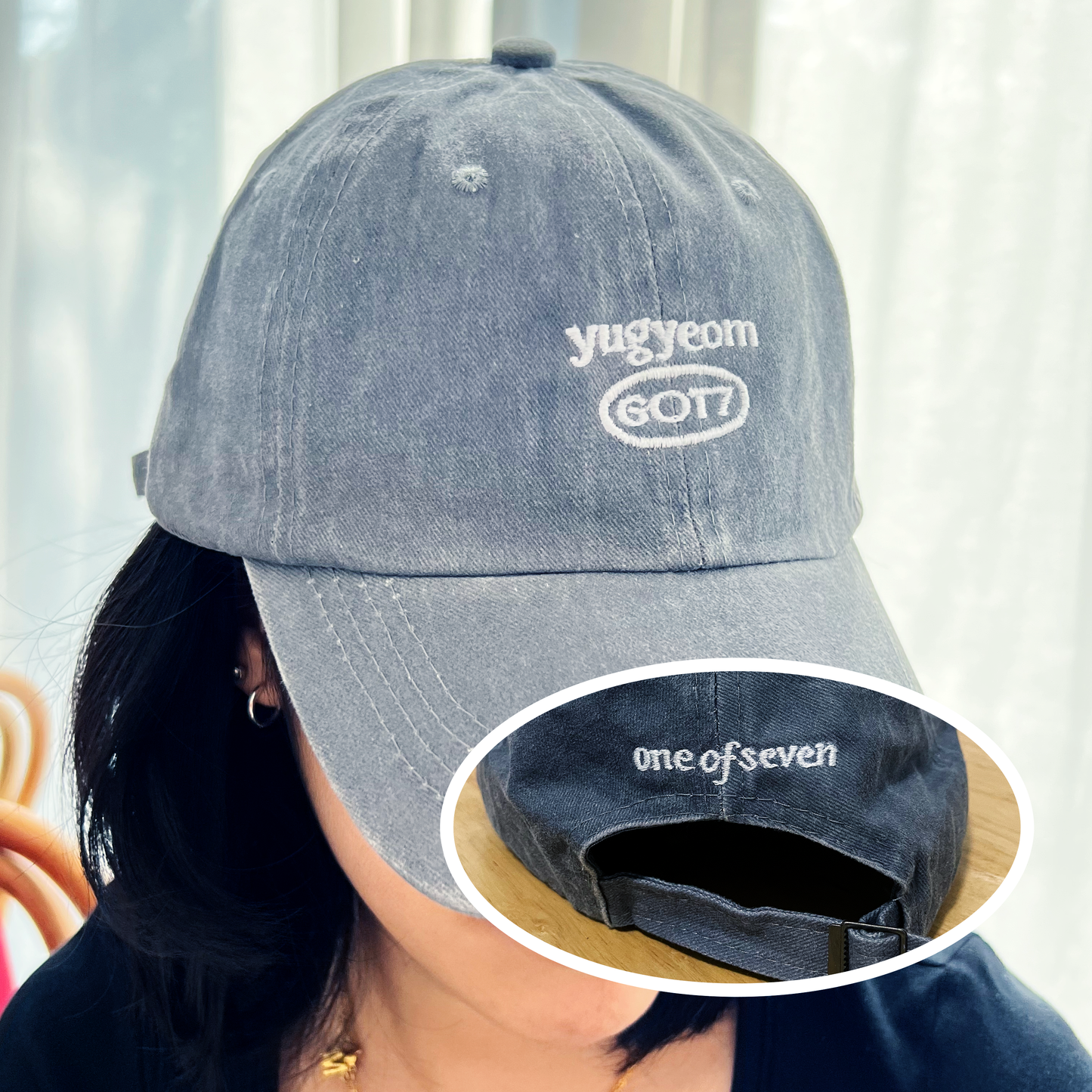 PRE-ORDER | GOT7 Acid Washed Bias Caps