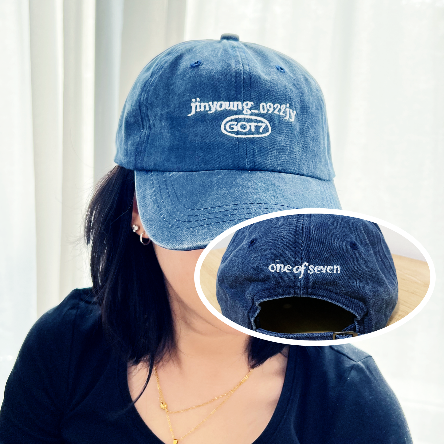 PRE-ORDER | GOT7 Acid Washed Bias Caps