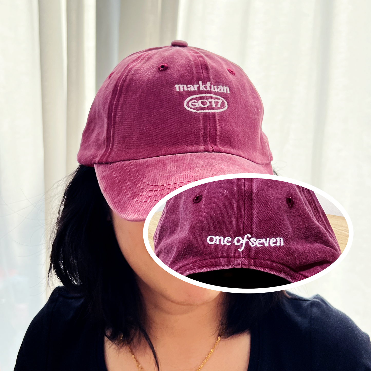PRE-ORDER | GOT7 Acid Washed Bias Caps