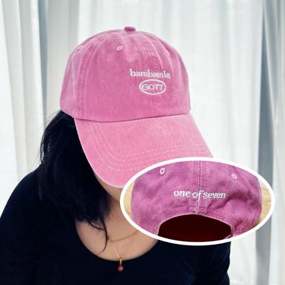 PRE-ORDER | GOT7 Acid Washed Bias Caps