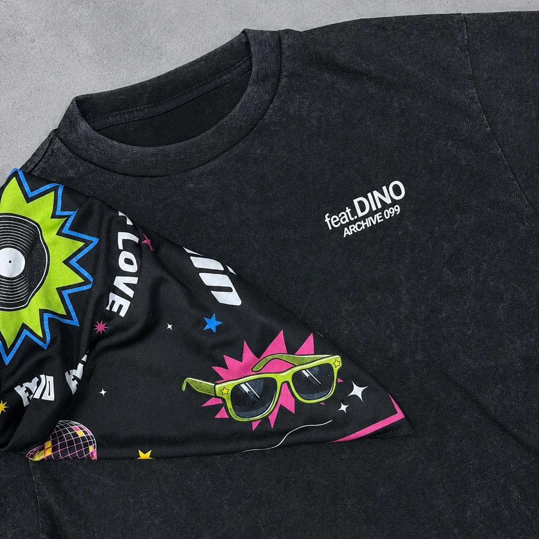 PRE-ORDER | Dino Archive 099 Acid Washed Shirt
