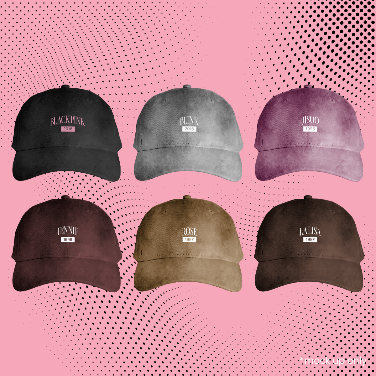 PRE-ORDER | Blackpink Bias Caps