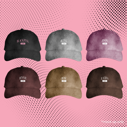 PRE-ORDER | Blackpink Bias Caps