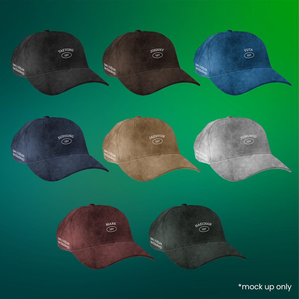 PRE-ORDER | NCT 127 Bias Caps