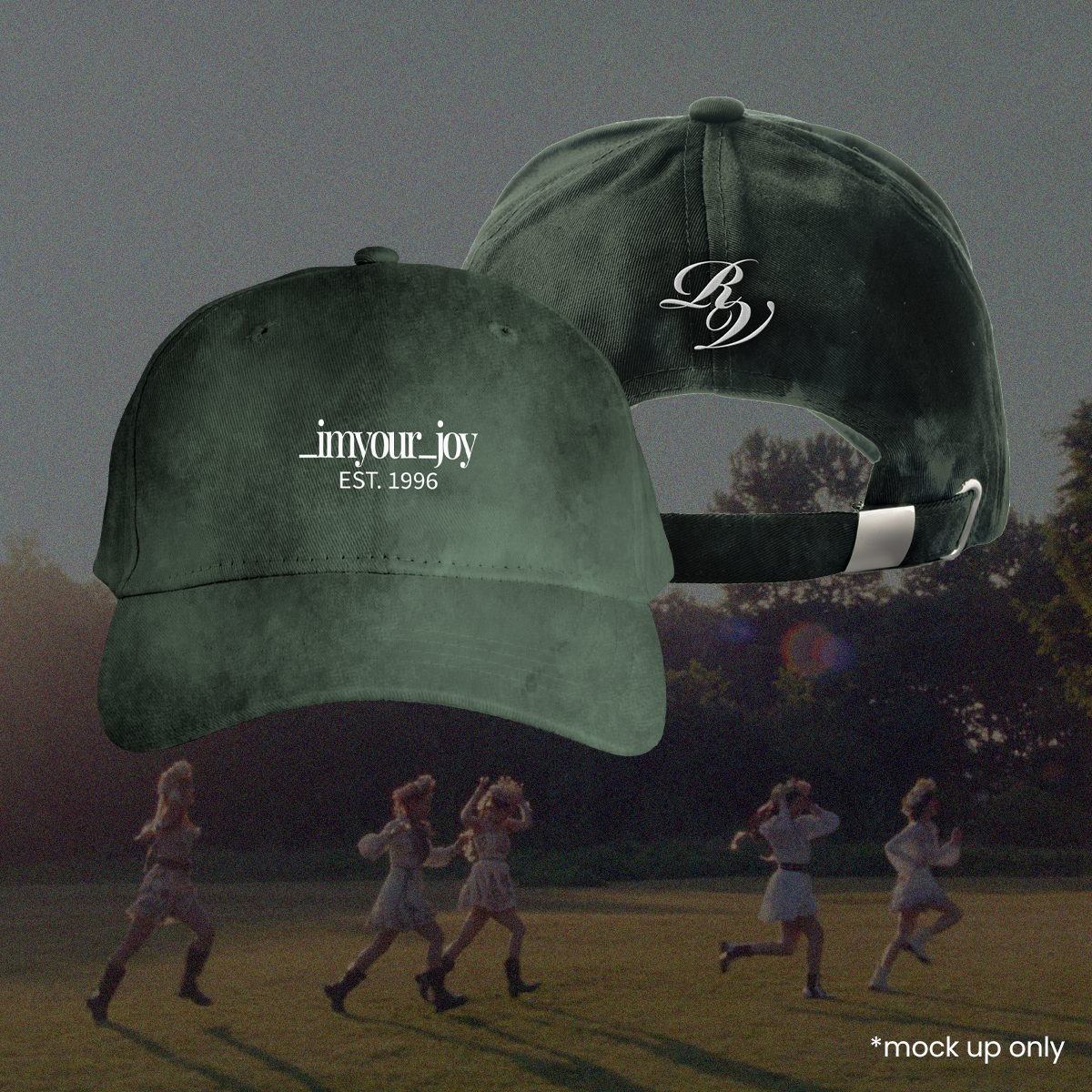 PRE-ORDER | Red Velvet Bias Caps