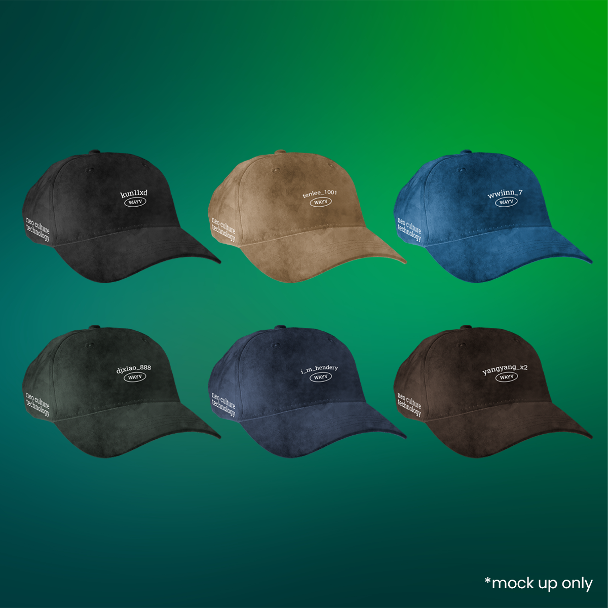 PRE-ORDER | WAYV Bias Caps