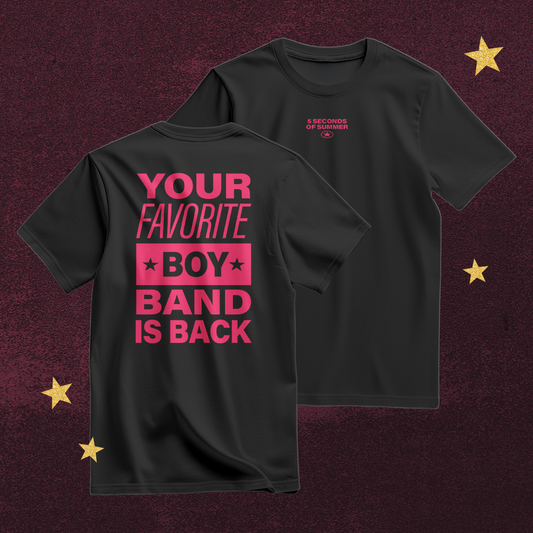 PRE-ORDER | 5SOS Boyband Shirt