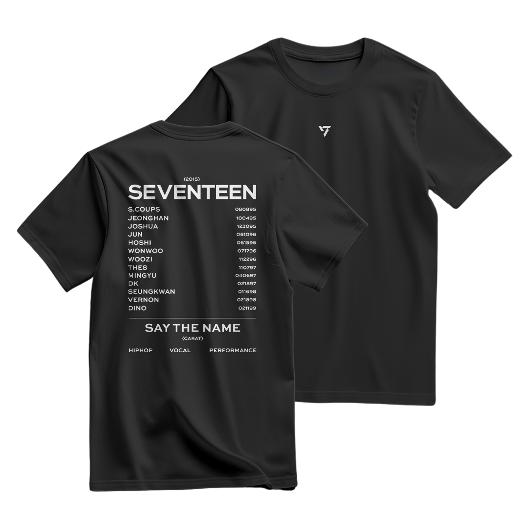 PRE-ORDER | SVT Members Shirt